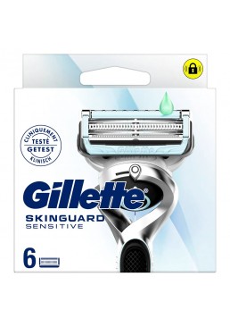 Сменные картриджи Gillette Skinguard Sensitive, 6 шт